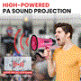 Pyle - PMP24PK , Sound and Recording , Megaphones - Bullhorns , Compact & Portable Megaphone Speaker with Siren Alarm Mode, Battery Operated